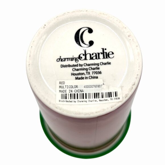 NWT NOVELTY SON OF A NUTCRACKER ELF CERAMIC TRAVEL COFFEE MUG LID CHRMNG CHARLIE - Picture 6 of 7